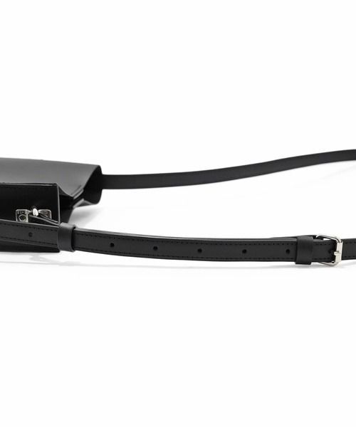 ED ROBERT JUDSON（エドロバートジャドソン）の「【ED ROBERT JUDSON】 BOX STITCH POUCH（ショルダーバッグ・メンズ・ブラック・FREE）」の8枚目の写真