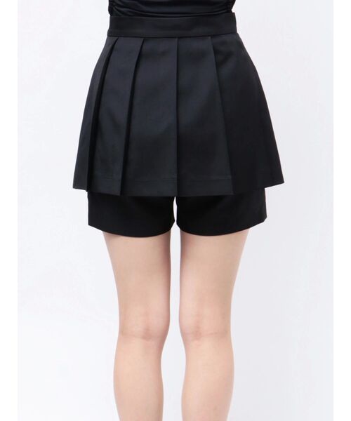 EMODA(エモダ)の「2ピースレイヤースカートパンツ(スカート・レディース・ブラック/ベージュ/グレー・SMALL/MEDIUM)」の10枚目の写真