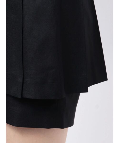 EMODA(エモダ)の「2ピースレイヤースカートパンツ(スカート・レディース・ブラック/ベージュ/グレー・SMALL/MEDIUM)」の6枚目の写真
