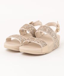 LULU MULTI-TONAL GLITTER BACK-STRAP SANDALS / LULU マルチトーナル グリッター バックストラップ サンダル