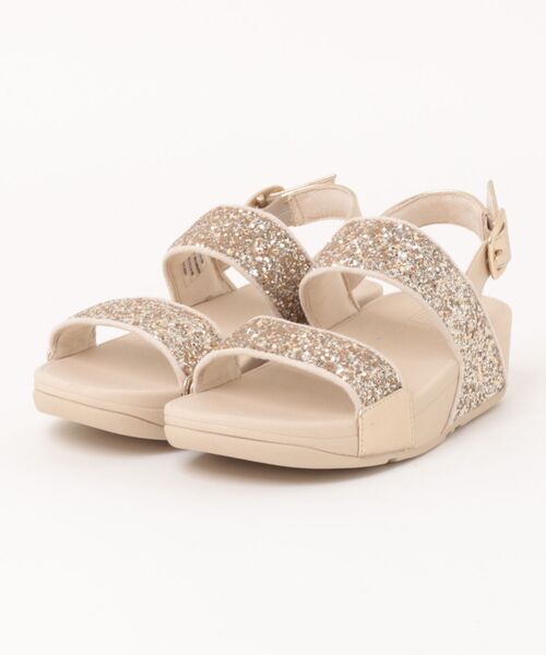fitflop(フィットフロップ)の「LULU MULTI-TONAL GLITTER BACK-STRAP SANDALS / LULU マルチトーナル グリッター バックストラップ サンダル(サンダル・レディース・ライトブルー/ブラック/ピンク/ブルー/ゴールド系・US6/US5/US8/US7)」の5枚目の写真