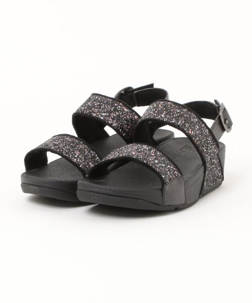 LULU MULTI-TONAL GLITTER BACK-STRAP SANDALS / LULU マルチトーナル グリッター バックストラップ サンダル