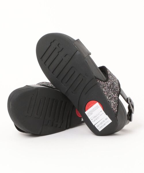 fitflop（フィットフロップ）の「LULU MULTI-TONAL GLITTER BACK-STRAP SANDALS / LULU マルチトーナル グリッター バックストラップ サンダル（サンダル・レディース・ライトブルー/ブラック/ピンク・US6/US5/US8/US7）」の5枚目の写真