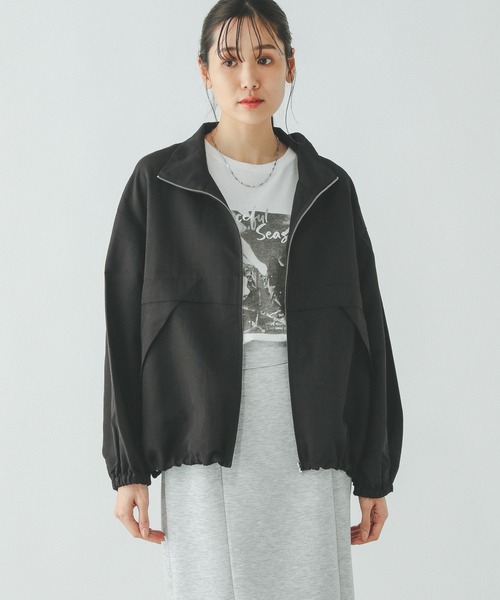 セール】撥水軽やかスタンドブルゾン/253525（ブルゾン）｜GLOBAL WORK