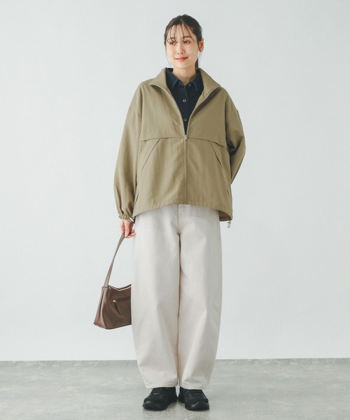 セール】撥水軽やかスタンドブルゾン/253525（ブルゾン）｜GLOBAL WORK