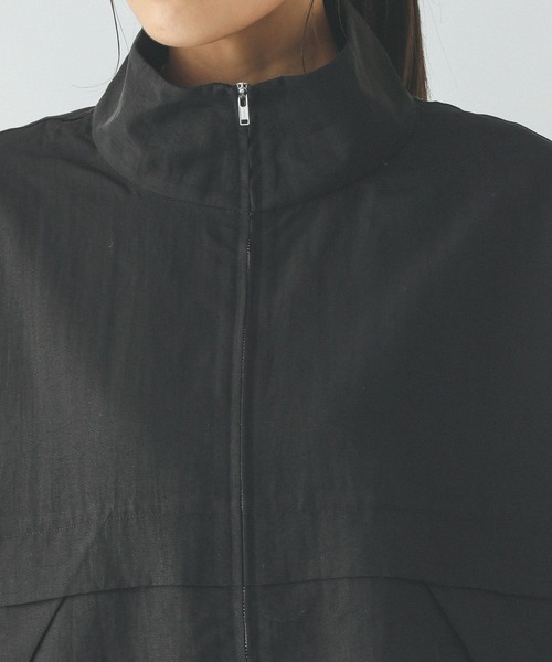 GLOBAL WORK（グローバルワーク）の「撥水軽やかスタンドブルゾン/253525（ブルゾン・レディース・アイボリー/オリーブ/ブラック・SHORT/REGULAR）」の20枚目の写真