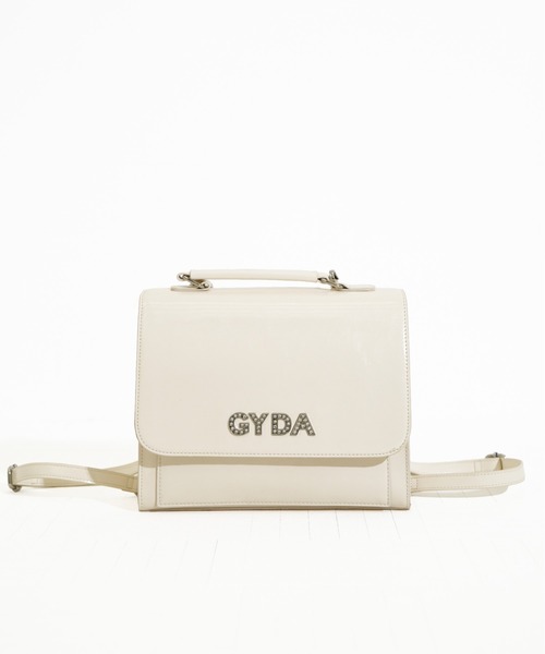 GYDA（ジェイダ）の「【GYDA/ジェイダ】 RHINESTONE LOGO SERIES　3wayミニリュック（バックパック/リュック・レディース・ブルー/ブラック/アイボリー・FREE）」の15枚目の写真