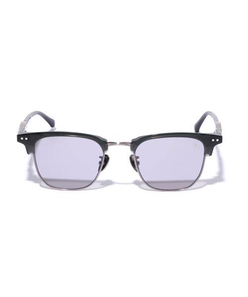 A BATHING APE(アベイシングエイプ)の「SHARK SUNGLASSES #5(サングラス・メンズ・ブラック×グリーン/グリーン系その他5・FREE)」の4枚目の写真