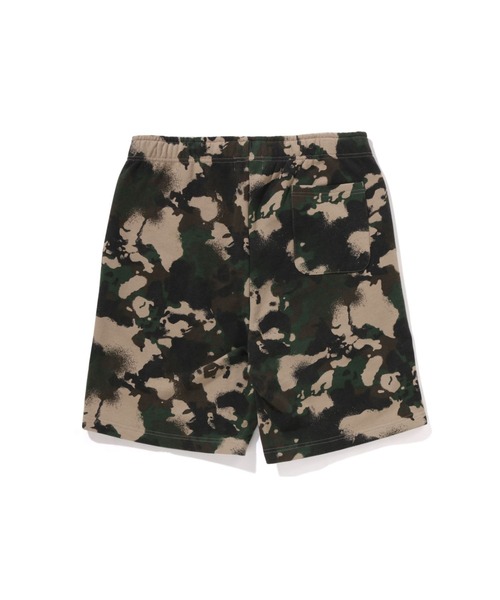 MAP CAMO REGULAR FIT SHARK SWEAT SHORTS（その他パンツ）｜A BATHING