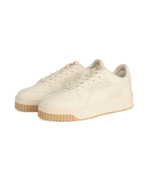 PUMA（プーマ）の「PUMA プーマ ウィメンズ キャリーナ ストリート LC スニーカー（スニーカー・レディース・オフホワイト・22.5cm/22.0cm/26.0cm/24.0cm/23.5cm/23.0cm/25.5cm/25.0cm/24.5cm）」の2枚目の写真