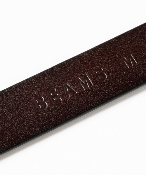BEAMS（ビームス）の「ヌメレザー ベルト（ベルト・メンズ・ブラック/ブラウン・SMALL/MEDIUM/LARGE）」の7枚目の写真