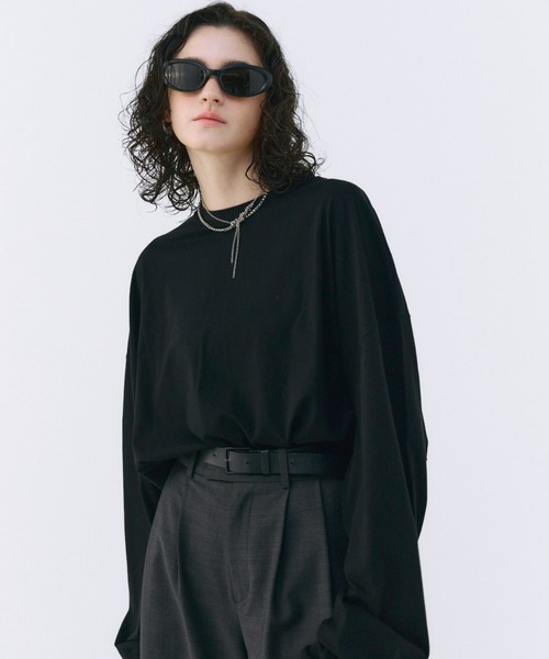 JOSEMOON ロングスリーブオーバーTシャツ LONG SLEEV OVER TSHIRT/ロングスリーブオーバーTシャツ（T