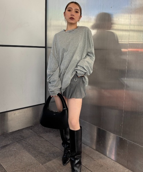 人気アイテム LONG SLEEV OVER TSHIRT/ロングスリーブオーバーTシャツ（T トップス