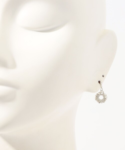 sumikaneko（ｽﾐｶﾈｺ）の「sumikaneko currents ピアス（ピアス（両耳用）・レディース・シルバー・FREE）」の5枚目の写真