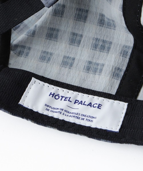 NANO universe(ナノユニバース)の「「HOTEL PALACE」 オテルパラス デジタルプリントチェックキャップ(キャップ・メンズ・サックスブルー/ベージュ・FREE)」の16枚目の写真