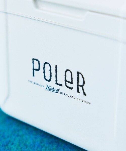 POLeR(ポーラー)の「POLeR × FREAK'S STORE/ポーラー × フリークスストア 別注 HARD COOLER ハード クーラーボックス 5.2L(アウトドアグッズ・メンズ・ホワイト・ONE SIZE)」の7枚目の写真