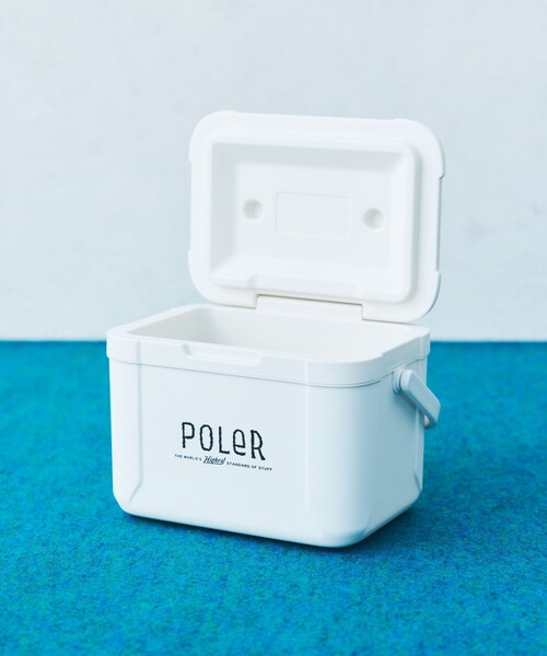 POLeR(ポーラー)の「POLeR × FREAK'S STORE/ポーラー × フリークスストア 別注 HARD COOLER ハード クーラーボックス 5.2L(アウトドアグッズ・メンズ・ホワイト・ONE SIZE)」の15枚目の写真