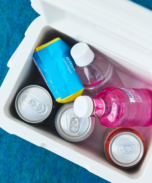 POLeR(ポーラー)の「POLeR × FREAK'S STORE/ポーラー × フリークスストア 別注 HARD COOLER ハード クーラーボックス 5.2L(アウトドアグッズ・メンズ・ホワイト・ONE SIZE)」の16枚目の写真