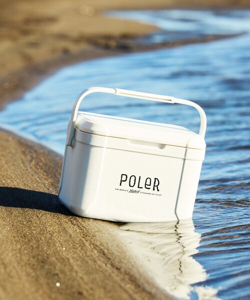 POLeR(ポーラー)の「POLeR × FREAK'S STORE/ポーラー × フリークスストア 別注 HARD COOLER ハード クーラーボックス 5.2L(アウトドアグッズ・メンズ・ホワイト・ONE SIZE)」の18枚目の写真