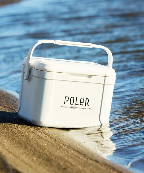 POLeR(ポーラー)の「POLeR × FREAK'S STORE/ポーラー × フリークスストア 別注 HARD COOLER ハード クーラーボックス 5.2L(アウトドアグッズ・メンズ・ホワイト・ONE SIZE)」の19枚目の写真