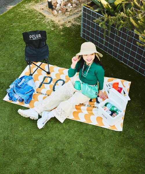 POLeR(ポーラー)の「POLeR × FREAK'S STORE/ポーラー × フリークスストア 別注 HARD COOLER ハード クーラーボックス 5.2L(アウトドアグッズ・メンズ・ホワイト・ONE SIZE)」の20枚目の写真