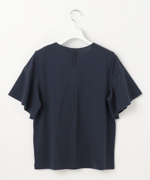 自由区(ジユウク)の「ハイツイストポンチフレアディティール カットソー(Tシャツ/カットソー・レディース・ダルブルー系/ライトグレー系/ネイビー系/アイボリー系・32)」の22枚目の写真