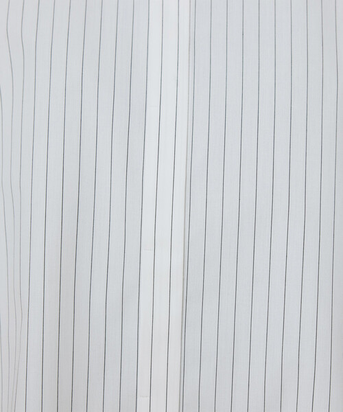 COMME CA（コムサ）の「ストライプタイプライター／バルキーオックスフォード シャツ（シャツ/ブラウス・レディース・ネイビー/ホワイト/ブルー・9号）」の22枚目の写真