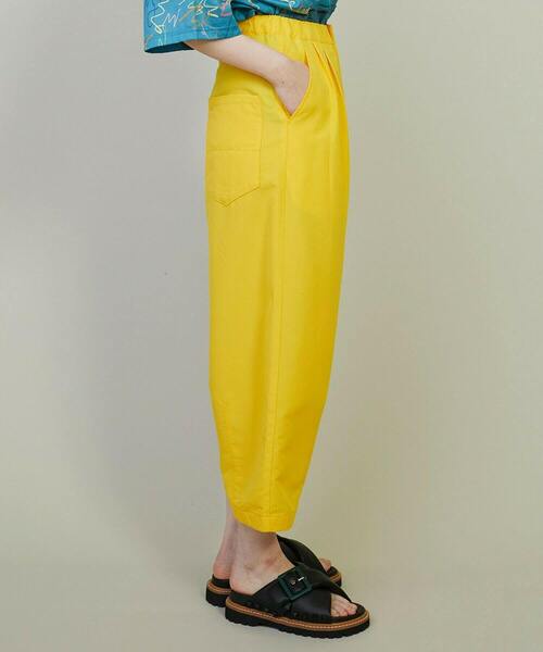 FRAPBOIS(フラボア)の「ワッフルーザー テーパードパンツ(その他パンツ・レディース・ブラック/グリーン/イエロー・1/2)」の5枚目の写真