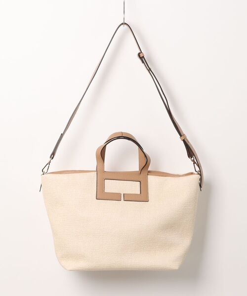 LORISTELLA(ロリステッラ)の「【LORISTELLA/ロリステッラ】トートバッグ ショルダーバッグ LOLA(トートバッグ・レディース・ナチュラル・FREE)」の2枚目の写真
