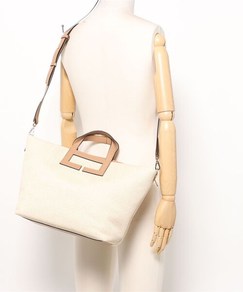 LORISTELLA(ロリステッラ)の「【LORISTELLA/ロリステッラ】トートバッグ ショルダーバッグ LOLA(トートバッグ・レディース・ナチュラル・FREE)」の5枚目の写真
