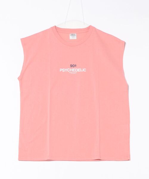 Burner(バーナー)の「【GROOVY STORE】ワイドノースリーブ UVカット 吸水速乾(タンクトップ・メンズ・ブルー/ターコイズブルー/ピンク/レッド/ミント・M/L)」の4枚目の写真