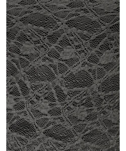 EVRIS（エヴリス）の「レースオフショルカットトップス（Tシャツ/カットソー・レディース・ブラック/ホワイト/グレー・FREE）」の7枚目の写真