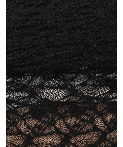 EVRIS（エヴリス）の「レースオフショルカットトップス（Tシャツ/カットソー・レディース・ブラック/ホワイト/グレー・FREE）」の8枚目の写真