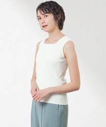 amaca（アマカ）の「レーヨンストレッチタンクトップ（タンクトップ）」