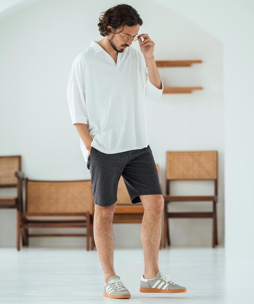 Magine（マージン）の「mhs2348-Deformed Waffle Jacquard Skipper