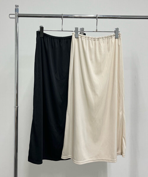 CAPRICIEUX LE'MAGE（カプリシューレマージュ）の「【低身長サイズあり】チョーカーSETリブワンピース（ワンピース・レディース・ベージュ/ブラック・PS/FREE）」の22枚目の写真