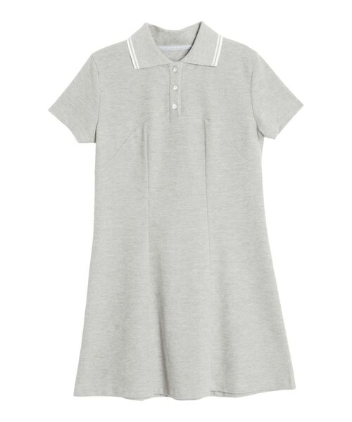 セール】BACK OPEN POLO OP/バックオープンポロワンピース