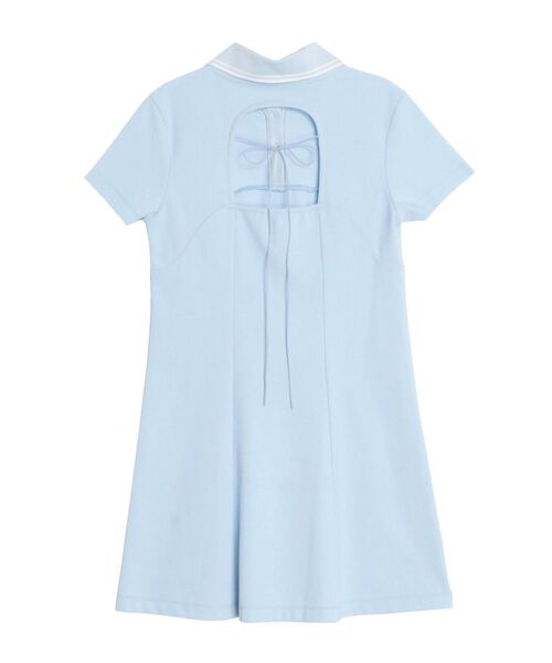 ADMIRAL ホワイト ポロワンピース 7/26 新色登場❤︎ Polo Collar Sport One Piece