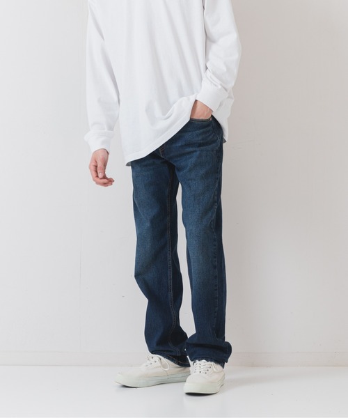 Levi's（リーバイス）の「【Levi’s/リーバイス】SL505 レギュラーストレート ストレッチ（デニムパンツ・メンズ・ダークブルー/ブルー/クリアブルー/サックスブルー/ダークインディゴブルー/スカイブルー/インディゴブルー/ブルー系その他・29inch/28inch/32inch/31inch/30inch/36inch/34inch/33inch）」の10枚目の写真