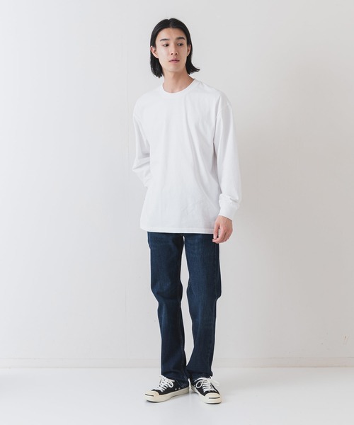 Levi's(リーバイス)の「【Levi’s/リーバイス】【脱ぎ履き楽々 太股から裾にかけてすっと落ちる綺麗なストレート】SL505 レギュラーストレート ジップフライ ストレッチ 定番デニム(デニムパンツ・メンズ・ダークブルー/ブルー/クリアブルー/サックスブルー/ダークインディゴブルー/スカイブルー/インディゴブルー/ブルー系その他/ブルー系その他2/ダークネイビー/ネイビー・29inch/28inch/32inch/31inch/30inch/36inch/34inch/33inch)」の22枚目の写真