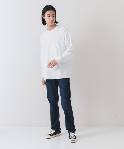 Levi's(リーバイス)の「【Levi’s/リーバイス】【脱ぎ履き楽々 太股から裾にかけてすっと落ちる綺麗なストレート】SL505 レギュラーストレート ジップフライ ストレッチ 定番デニム(デニムパンツ・メンズ・ダークブルー/ブルー/クリアブルー/サックスブルー/ダークインディゴブルー/スカイブルー/インディゴブルー/ブルー系その他/ブルー系その他2/ダークネイビー/ネイビー・29inch/28inch/32inch/31inch/30inch/36inch/34inch/33inch)」の21枚目の写真