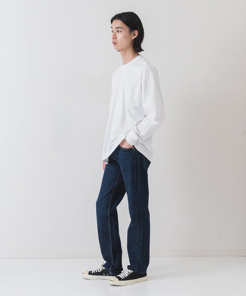 Levi's(リーバイス)の「【Levi’s/リーバイス】【脱ぎ履き楽々 太股から裾にかけてすっと落ちる綺麗なストレート】SL505 レギュラーストレート ジップフライ ストレッチ 定番デニム(デニムパンツ・メンズ・ダークブルー/ブルー/クリアブルー/サックスブルー/ダークインディゴブルー/スカイブルー/インディゴブルー/ブルー系その他/ブルー系その他2/ダークネイビー/ネイビー・29inch/28inch/32inch/31inch/30inch/36inch/34inch/33inch)」の20枚目の写真