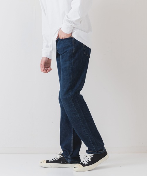 Levi's(リーバイス)の「【Levi’s/リーバイス】【脱ぎ履き楽々 太股から裾にかけてすっと落ちる綺麗なストレート】SL505 レギュラーストレート ジップフライ ストレッチ 定番デニム(デニムパンツ・メンズ・ダークブルー/ブルー/クリアブルー/サックスブルー/ダークインディゴブルー/スカイブルー/インディゴブルー/ブルー系その他/ブルー系その他2/ダークネイビー/ネイビー・29inch/28inch/32inch/31inch/30inch/36inch/34inch/33inch)」の18枚目の写真
