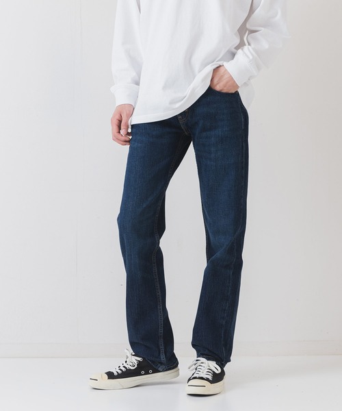 Levi's(リーバイス)の「【Levi’s/リーバイス】【脱ぎ履き楽々 太股から裾にかけてすっと落ちる綺麗なストレート】SL505 レギュラーストレート ジップフライ ストレッチ 定番デニム(デニムパンツ・メンズ・ダークブルー/ブルー/クリアブルー/サックスブルー/ダークインディゴブルー/スカイブルー/インディゴブルー/ブルー系その他/ブルー系その他2/ダークネイビー/ネイビー・29inch/28inch/32inch/31inch/30inch/36inch/34inch/33inch)」の17枚目の写真
