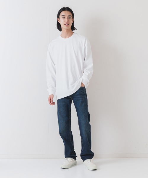 Levi's(リーバイス)の「【Levi’s/リーバイス】【脱ぎ履き楽々 太股から裾にかけてすっと落ちる綺麗なストレート】SL505 レギュラーストレート ジップフライ ストレッチ 定番デニム(デニムパンツ・メンズ・ダークブルー/ブルー/クリアブルー/サックスブルー/ダークインディゴブルー/スカイブルー/インディゴブルー/ブルー系その他/ブルー系その他2/ダークネイビー/ネイビー・29inch/28inch/32inch/31inch/30inch/36inch/34inch/33inch)」の16枚目の写真