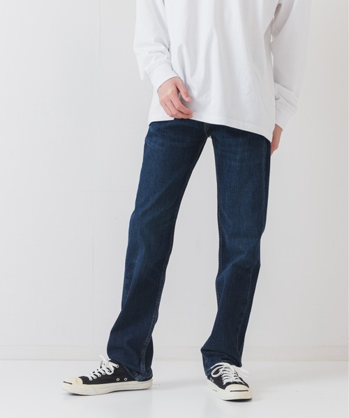 Levi's(リーバイス)の「【Levi’s/リーバイス】【脱ぎ履き楽々 太股から裾にかけてすっと落ちる綺麗なストレート】SL505 レギュラーストレート ジップフライ ストレッチ 定番デニム(デニムパンツ・メンズ・ダークブルー/ブルー/クリアブルー/サックスブルー/ダークインディゴブルー/スカイブルー/インディゴブルー/ブルー系その他/ブルー系その他2/ダークネイビー/ネイビー・29inch/28inch/32inch/31inch/30inch/36inch/34inch/33inch)」の12枚目の写真