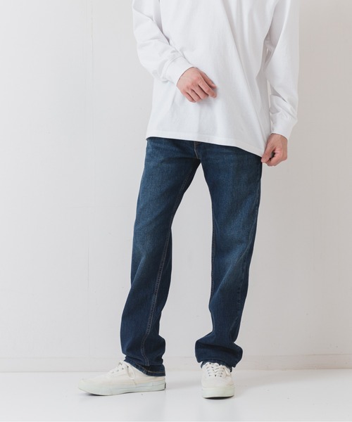 Levi's(リーバイス)の「【Levi’s/リーバイス】【脱ぎ履き楽々 太股から裾にかけてすっと落ちる綺麗なストレート】SL505 レギュラーストレート ジップフライ ストレッチ 定番デニム(デニムパンツ・メンズ・ダークブルー/ブルー/クリアブルー/サックスブルー/ダークインディゴブルー/スカイブルー/インディゴブルー/ブルー系その他/ブルー系その他2/ダークネイビー/ネイビー・29inch/28inch/32inch/31inch/30inch/36inch/34inch/33inch)」の13枚目の写真
