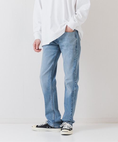 Levi's(リーバイス)の「【Levi’s/リーバイス】【脱ぎ履き楽々 太股から裾にかけてすっと落ちる綺麗なストレート】SL505 レギュラーストレート ジップフライ ストレッチ 定番デニム(デニムパンツ・メンズ・ダークブルー/ブルー/クリアブルー/サックスブルー/ダークインディゴブルー/スカイブルー/インディゴブルー/ブルー系その他/ブルー系その他2/ダークネイビー/ネイビー・29inch/28inch/32inch/31inch/30inch/36inch/34inch/33inch)」の14枚目の写真