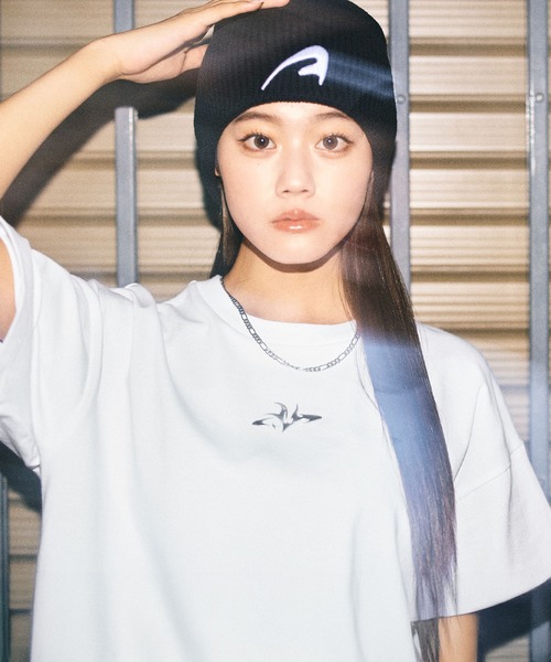 MSG(エムエスジー)の「ヴィンテージライクボックスシルエット短丈プリントTシャツ【UNISEX】(Tシャツ/カットソー・メンズ・ブラック/ホワイト/グレー系/ブラック系/ブラウン系/グレー系1/ワイン系・S/M/L/XL)」の2枚目の写真