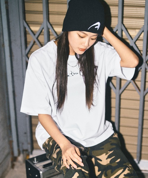 MSG(エムエスジー)の「ヴィンテージライクボックスシルエット短丈プリントTシャツ【UNISEX】(Tシャツ/カットソー・メンズ・ブラック/ホワイト/グレー系/ブラック系/ブラウン系/グレー系1/ワイン系・S/M/L/XL)」の15枚目の写真